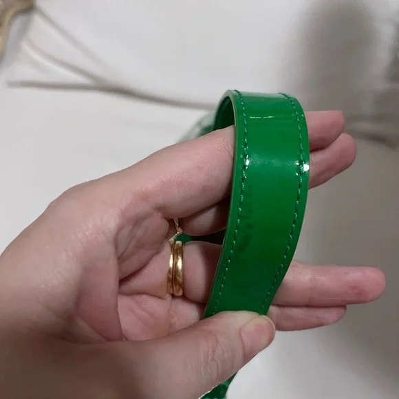 By far bag baby amber patent green genuine leather. Brat summer green! - Picture 2 of 5